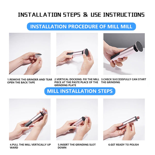 Smooth Heels Electric Pedicure Tool